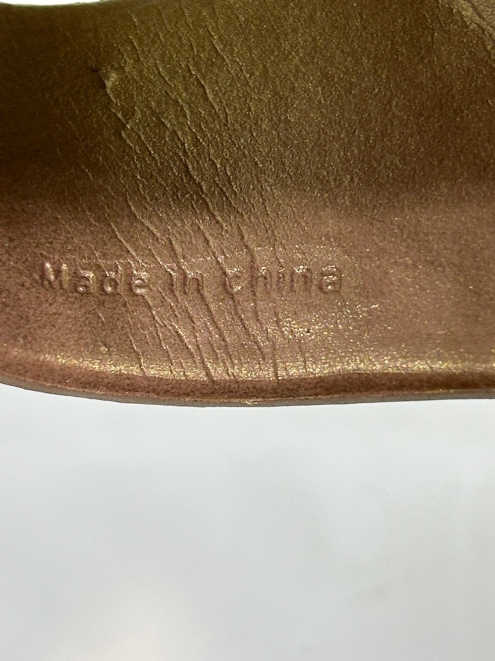 Metallic Gold H2K Womens Lightweight Soft Slides Adjustable Sandals Buddy Sz 11 - Picture 12 of 12